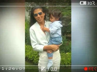 Синът на Андрей го изненада във „Фермата“