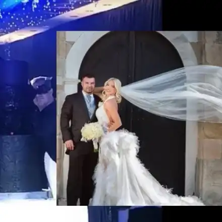 Ваня Пейчева стана булка с рокля от пера и черна торта