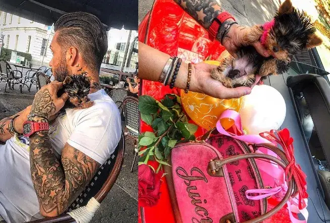 Джино с кучето в Египет