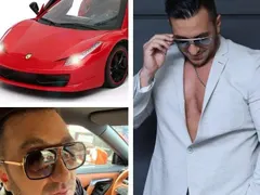 Коцето размаза гъзарското си Ферари в такси (Подробности за инцидента)