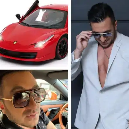 Коцето размаза гъзарското си Ферари в такси (Подробности за инцидента)