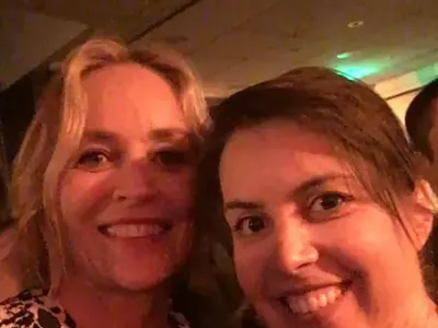 Любка Качакова на сладка приказка с Мишел Пфайфър и Рене Зелуегър (Снимки)