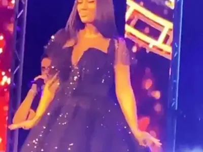 Мария Илиева се помири с родата на бившия, 40-годишната певица се раздава с къса черна рокля (Снимки)