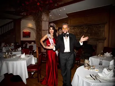 Мис Англия - дама на лорд Минчев за Българския бал в Лондон!