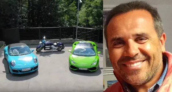 Вижте как скандалният адвокат с отнети права Стоян Рътков се фука с Ламборгини и Порше! (ВИДЕО)