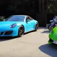 Вижте как скандалният адвокат с отнети права Стоян Рътков се фука с Ламборгини и Порше! (ВИДЕО)