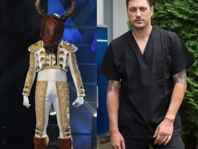 Владо Карамазов е Бикът в „Маскирания певец”.