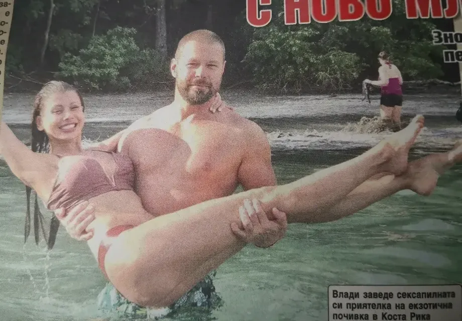 Бившият на Кали заби заби младо секси гадже, заведе я в Коста Рика (Фото на новата му)