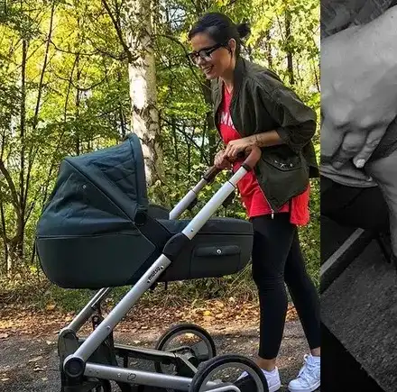 Жената на Криско показа плосък корем