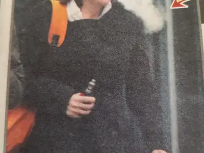 Жени Марчева дими като комин (Фото)