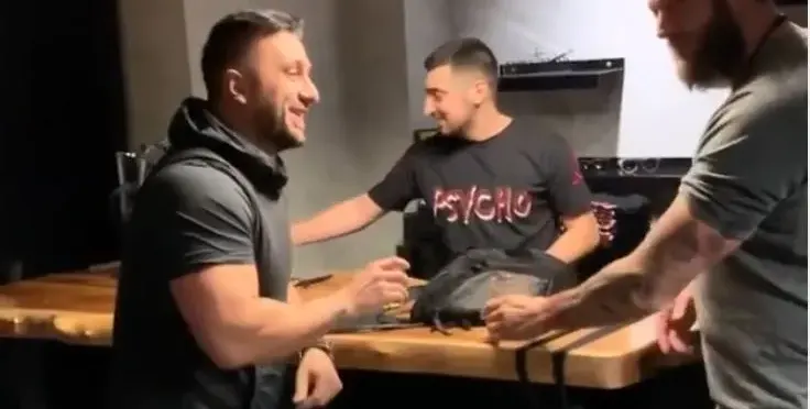 Коцето тренира с Любо Чука