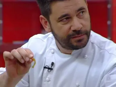 Шеф Ангелов на кино с майка си