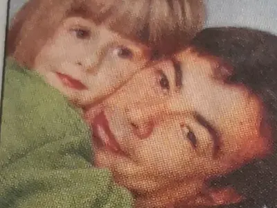 Щерката на Ласкин сподели непоказвана снимка с баща си