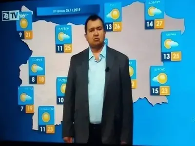 Скъсват от бъзици Ванката на Слави (Дългия нарочно го избрал за синоптик)