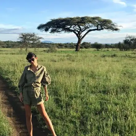 Андрей и жена му на ваканция в Кения