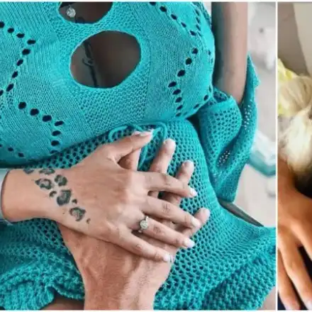 Бременната Джулиана Гани критично слаба (Моделката рискува здравето на бебето си заради манията по килограмите)