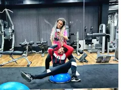 Джулиана Гани тренира и в деветия месец