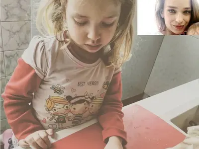 Ирена Милянкова готви с децата