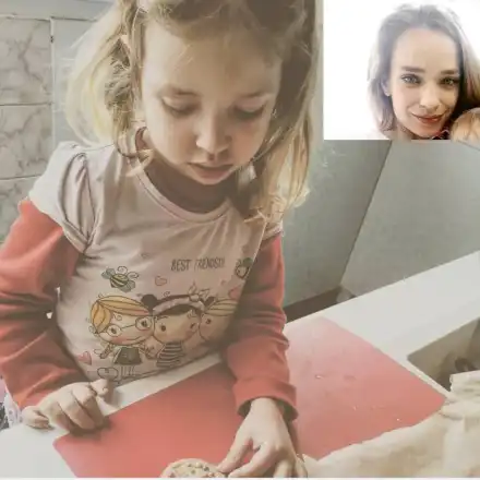 Ирена Милянкова готви с децата