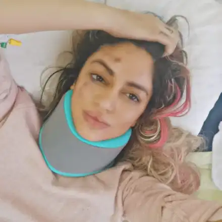 Марешки в инвалидна количка след катастрофата