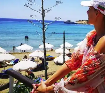 Николета Маданска разпуска сред природата