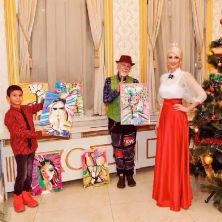 Синът на „Мисис България” Роксана Кирилова рисува благотворително