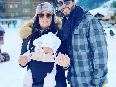 Соня Йончева на ски Швейцария