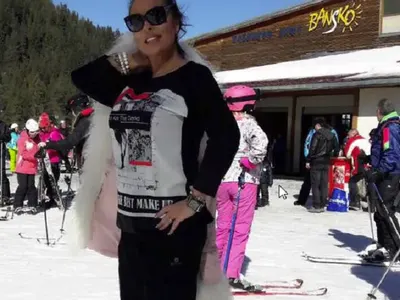 Чалга звездите фучат със ски: Кали ветеран в зимните спортове, Юнона и Преслава най-неопитни