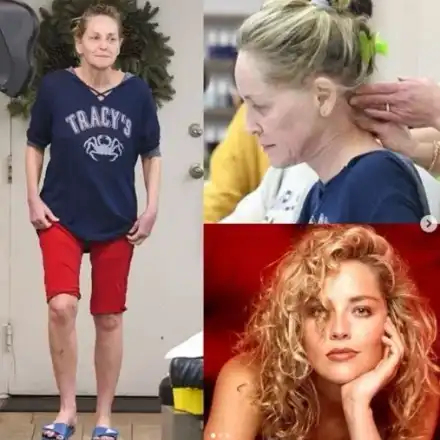 Да, така изглежда 61-годишната Шарън Стоун в реалността!