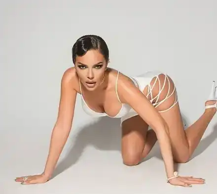 Галена се превърна в бяла пантера (Фото)