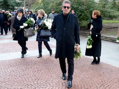 Коко Каменаров и жена му бяха сред опечалените за Силва Зурлева