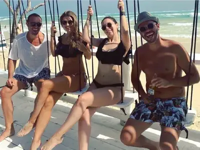 Мика Стоичков заби македонец (Вижте първата им обща снимка по-долу)