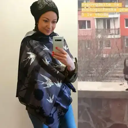 Вихра Петрова отглежда катерица