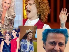 Лорд Евгени Минчев в акция: Певица съчетава тату с келнерски елек, Мис България облечена в руски сервиз, Асдис Ран облечена в  Ейяфятлайокутъл и още… + Снимки