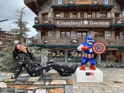 Когато мъжът ти е възрастен баровец! Деси Цонева на ски в най-скъпия курорт в света (Снимки)