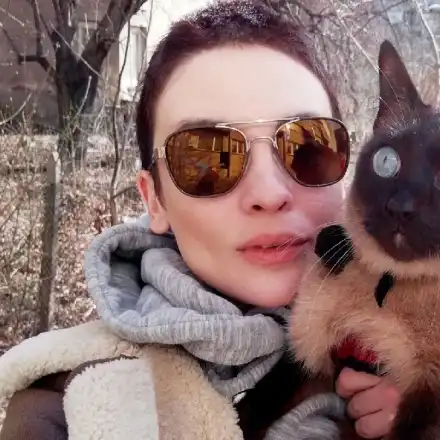 Диана Димитрова слабее с котката