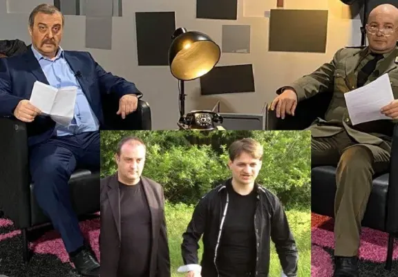 Краси Радков и Мариан Бачев на червено ( „Вечерта на актьорите” аут от кабеларката на Дългия)