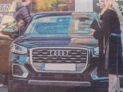 Венета Райкова се фука с Ауди за 80 бона (Фото на тузарското возило)
