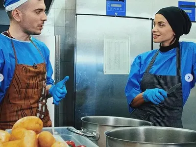 Диляна Попова готви за бедни