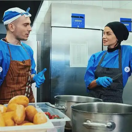 Диляна Попова готви за бедни