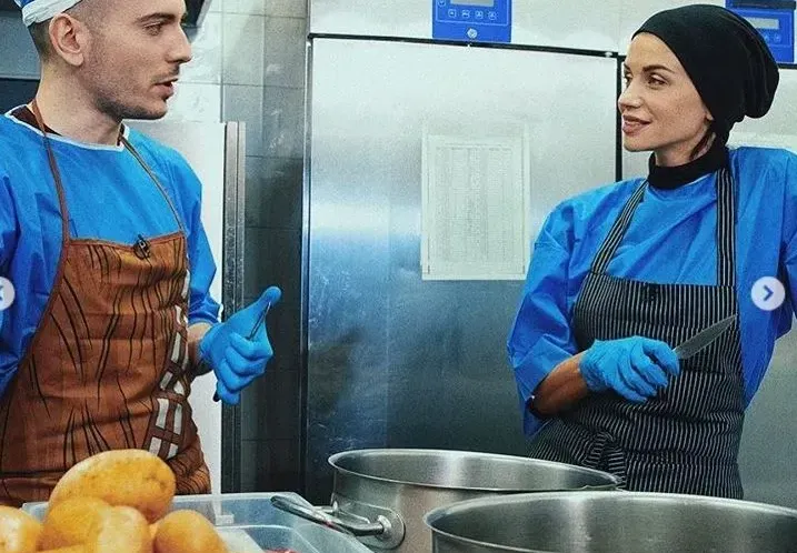 Диляна Попова готви за бедни
