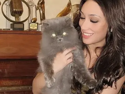 Преслава оплаква котето на Мария Илиева (Снимка)