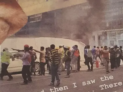 Зара на косъм от смъртта, пожар едва не изпепели дома й в Бахрейн (Снимка)