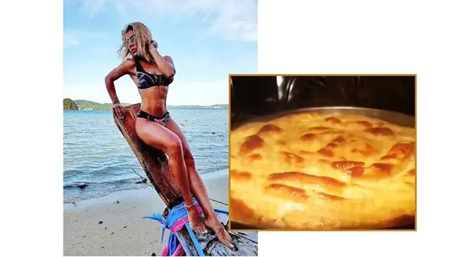 Крисковица сбъднала мечтите си с новия си мъж, тъпче го с  калорични манджи