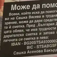 Сашка Васева търси 100 бона, за да прогледне в Германия