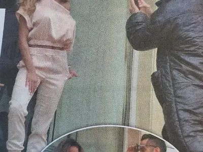 Вижте Златка как се фръцка и позира (Папарашко фото)