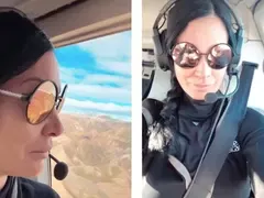 Цеци Красимирова подкара самолет. Мъжът й: Не се качвам при теб!