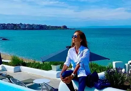 Ивайла Бакалова се глези в лукс