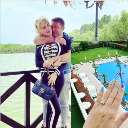 Антония Петрова се хвали с огромен диамант