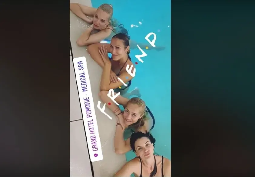 Диляна Попова на СПА по женски